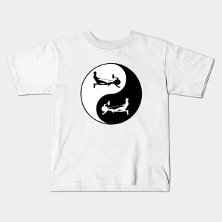 YIN YANG ROWER Kids T-Shirt